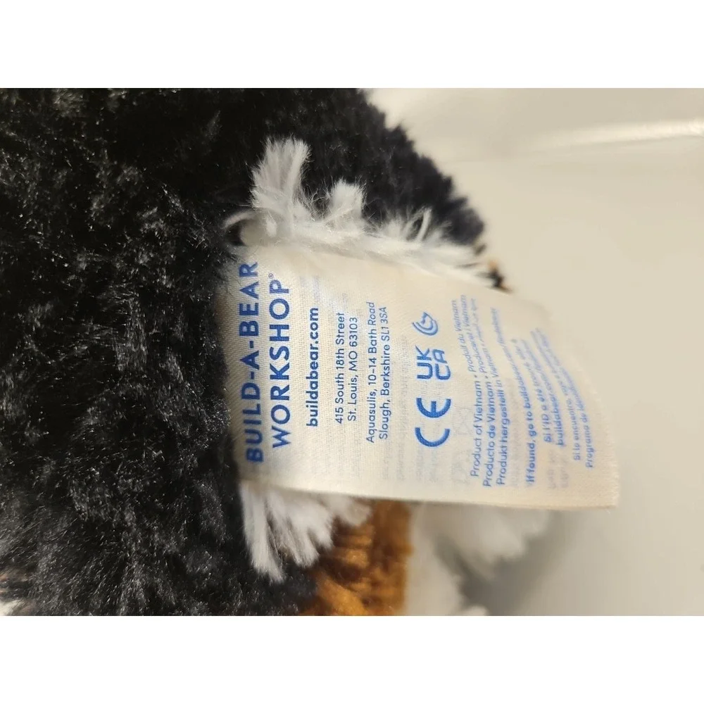 Build a Bear Promise Pets Bernese Mountain Dog Puppy With Collar